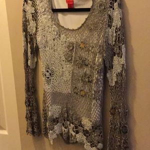 Beautiful beaded blouse